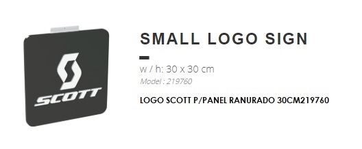 LOGO SCOTT P/PANEL RANURADO 30CM 219760