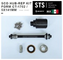 KIT  P/REPMAZ SCOTT CT1702/5X141MM252403