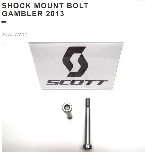 SHOCK SCOTT MOUNT BOLT GAMBLER 229717