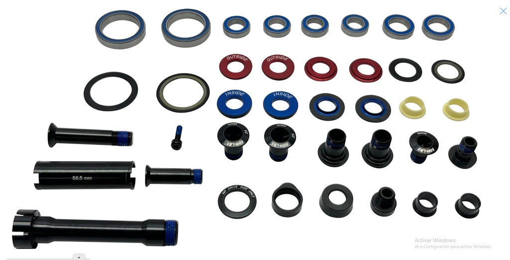 TORNILLOS/ESPACIADOR SCOTT PATRON 291731