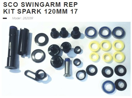 [SCOASRE262039222] SWINGARM SCOTT REPKIT SPARK 120MM 262039