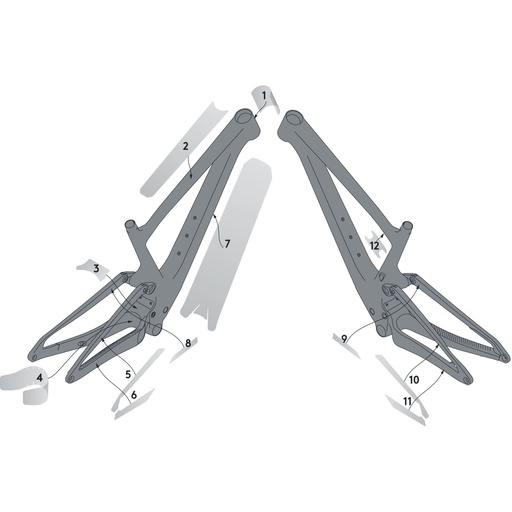 PROTECTOR SYNCROS PARA CUADRO SPARK DE CARBON 288360