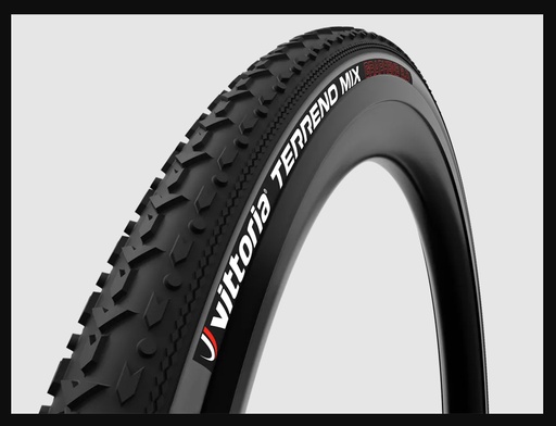 [VITTER00076] LLANTA VITTORIA TERRENO MIX 700X38 GRAVEL TLR NEGRA