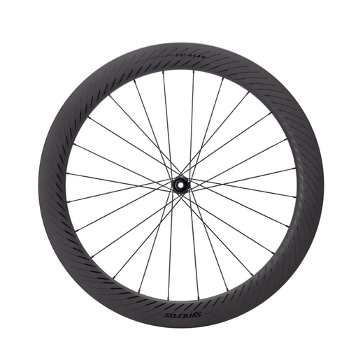 [421140-0135850] 421140 RUEDO DELANTERO SYNCROS CAP 1.0 AERO 60MM/700C NEGRO MATE